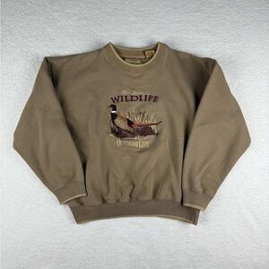 Vintage Field Tested Men’s Large Outdoor Life Hunting Pullover Sweatshirt 90s
